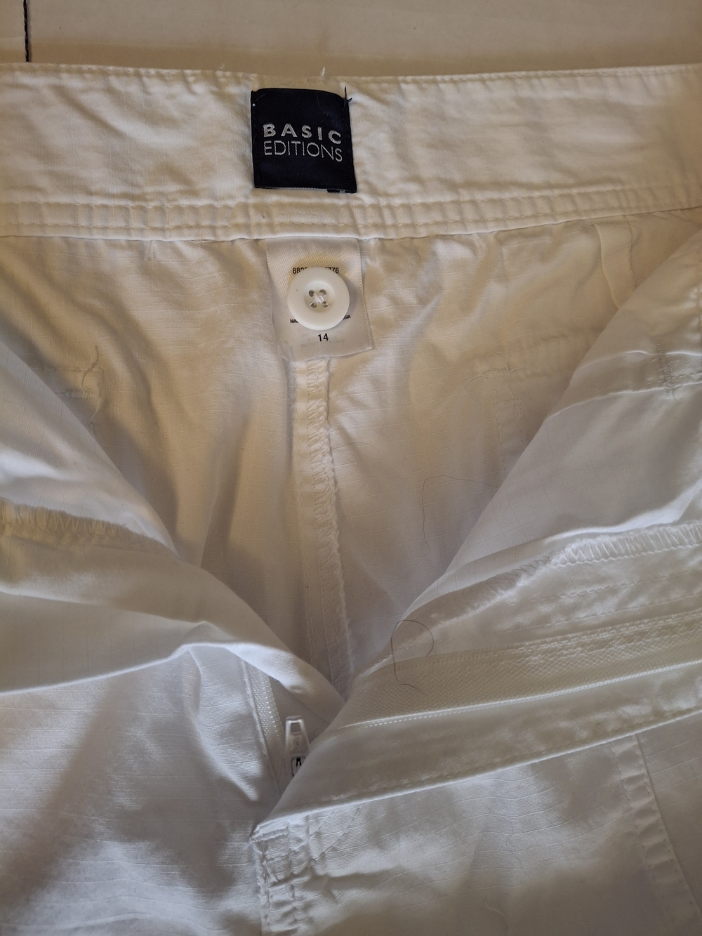 Basic Editions Womens Pants With Loops